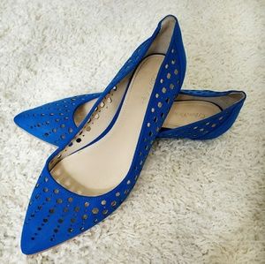 Royal Blue Calvin Klein Flats